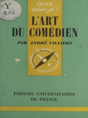 cover image of L'art du comédien